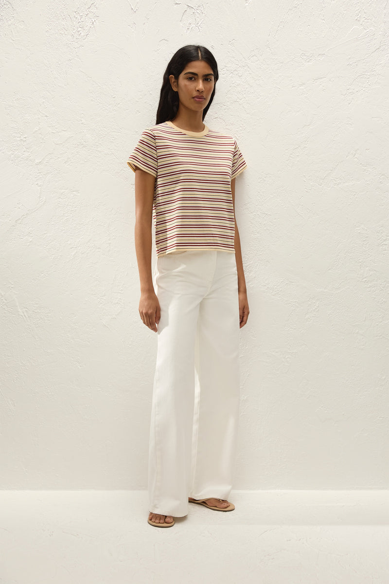 Estela T-Shirt Cila Stripe Butter