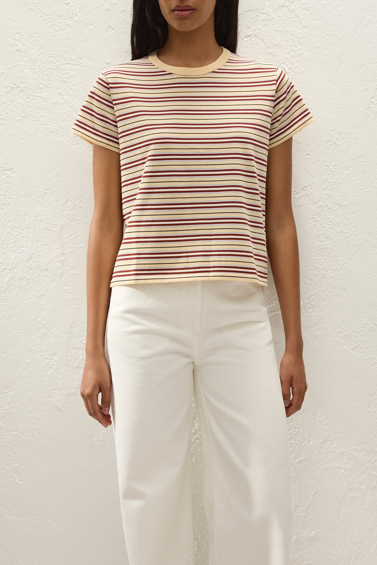 Estela T-Shirt Cila Stripe Butter