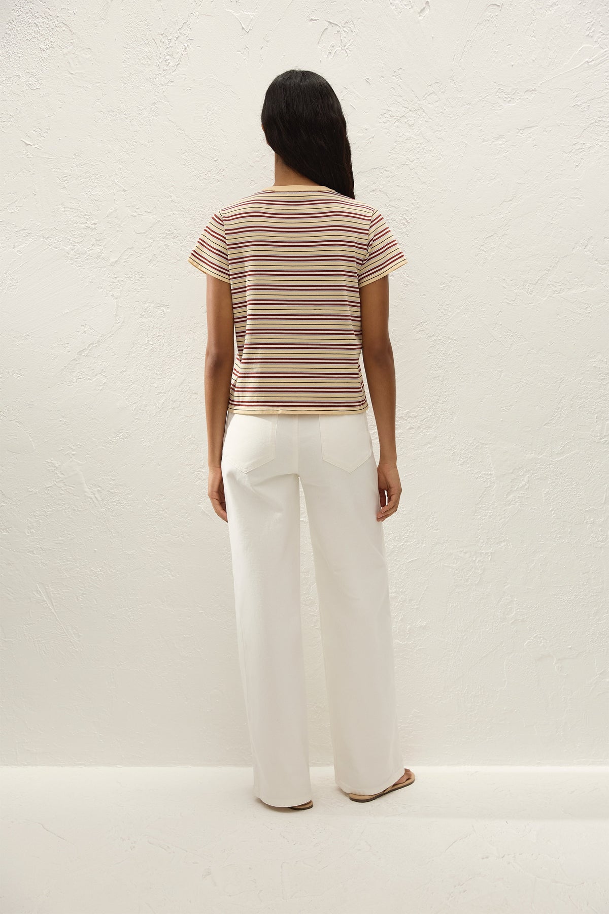 Estela T-Shirt Cila Stripe Butter