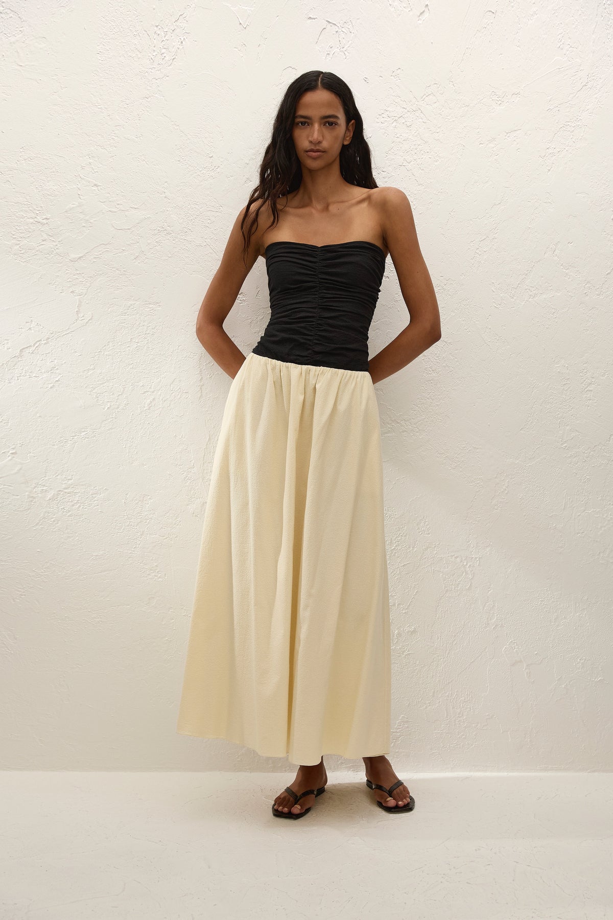 Sant Roc Maxi Dress Black Milk