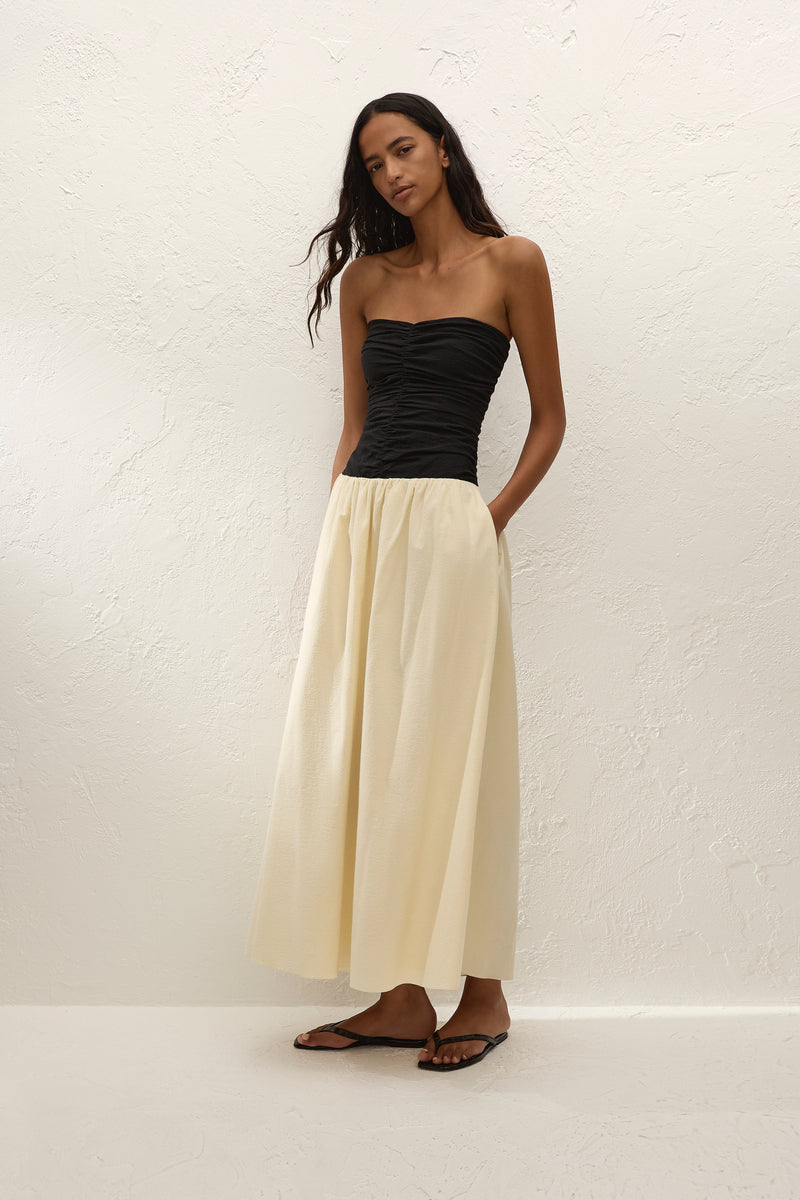 Sant Roc Maxi Dress Black Milk