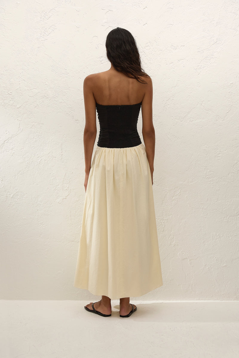 Sant Roc Maxi Dress Black Milk