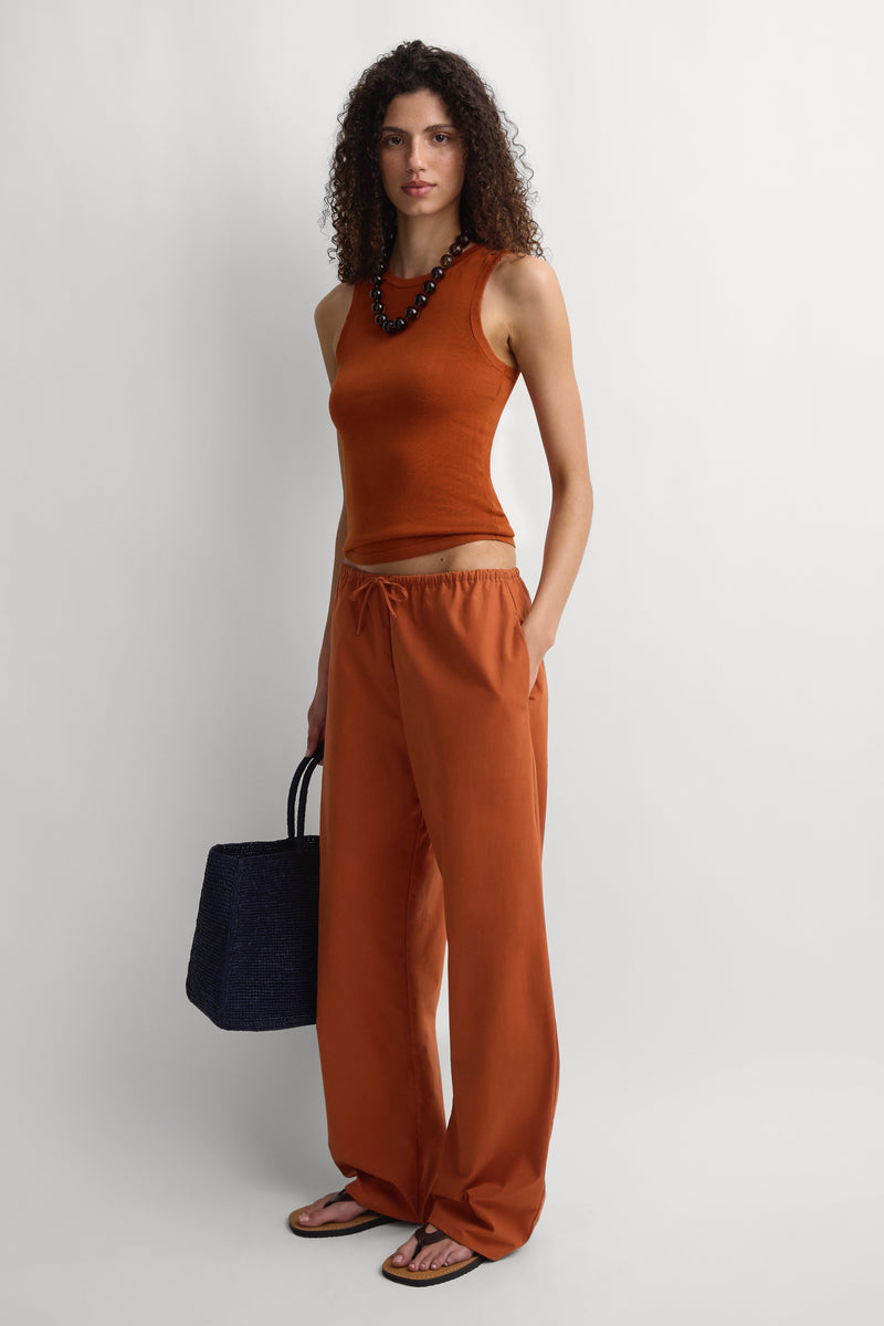 The Cotton Pant Ginger