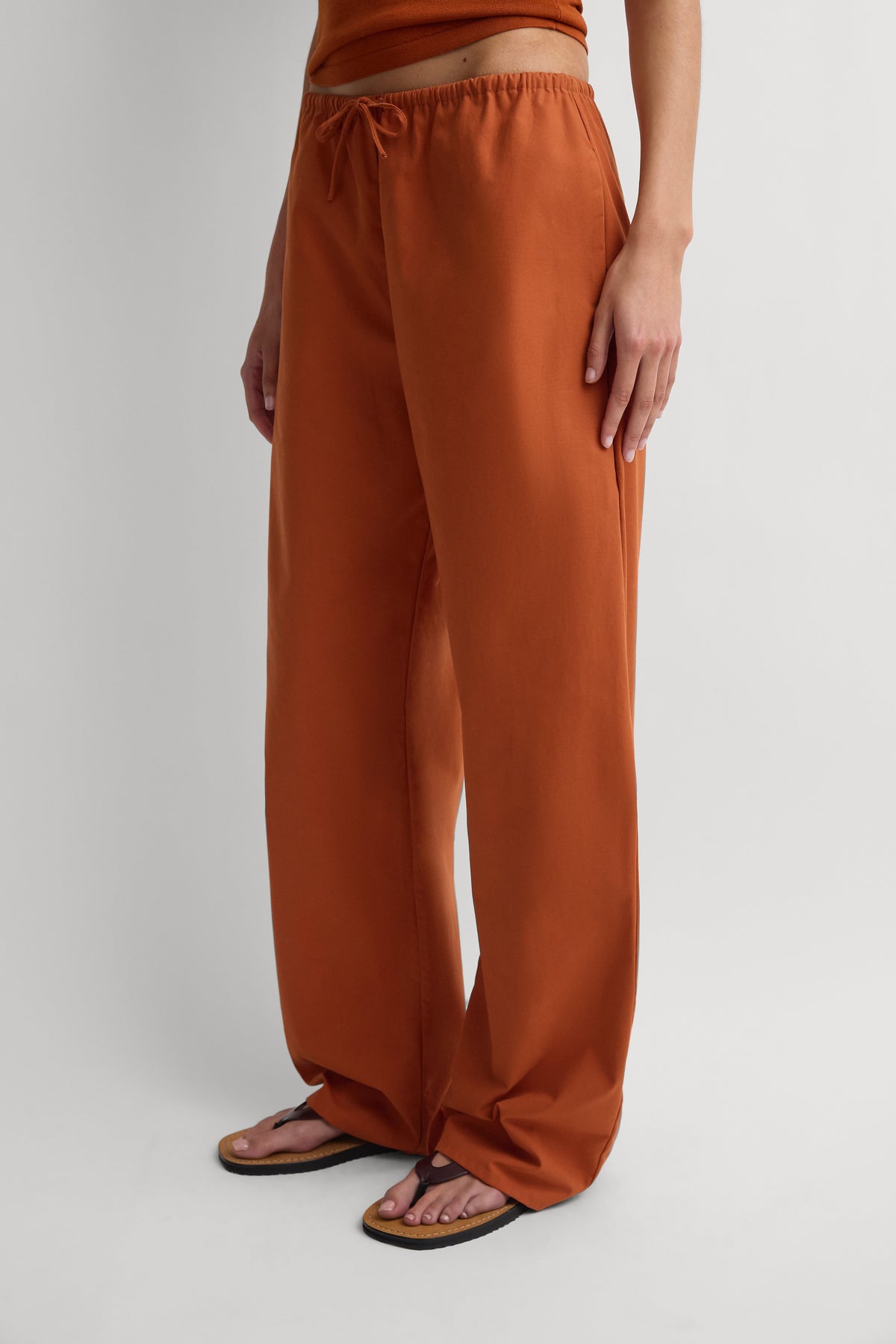 The Cotton Pant Ginger