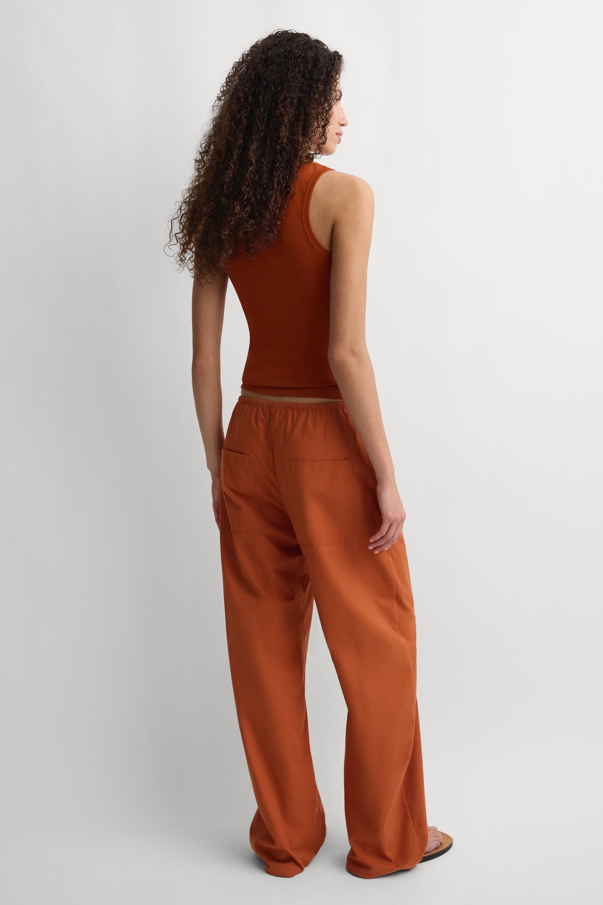 The Cotton Pant Ginger