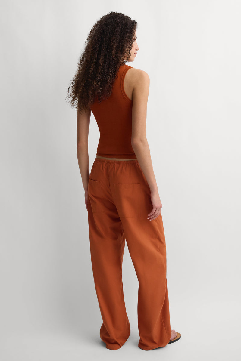 The Cotton Pant Ginger