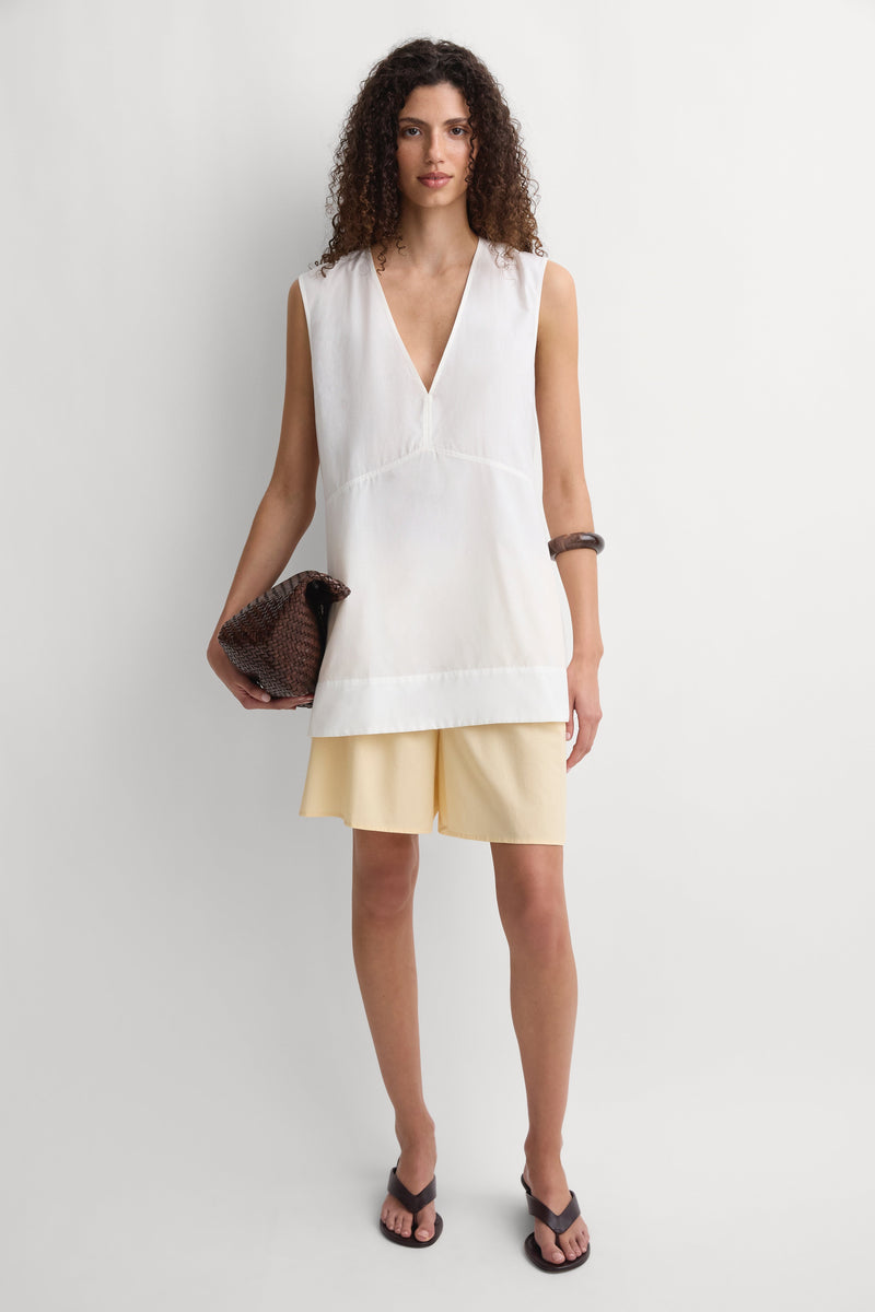 The Tunic Top White