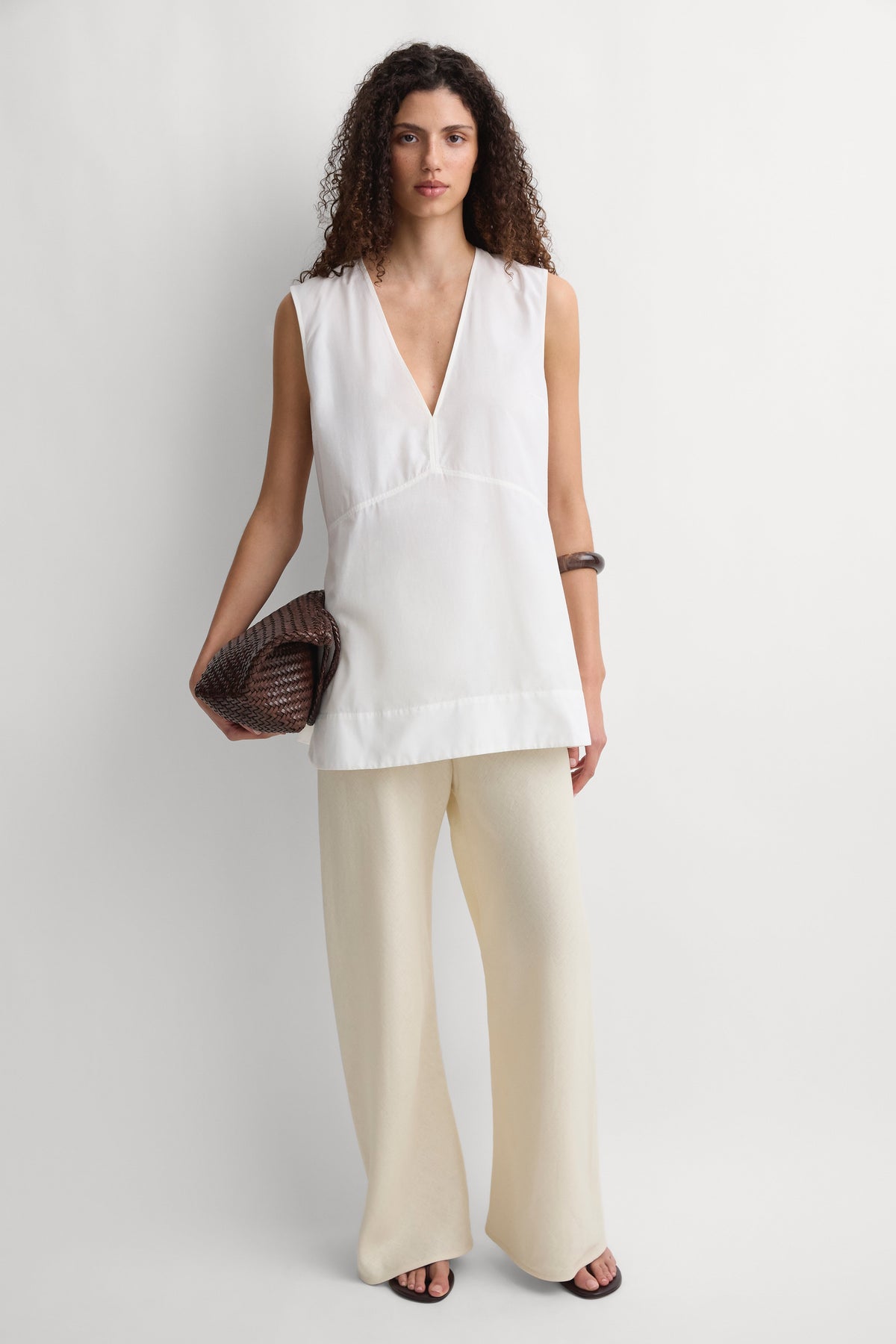 The Tunic Top White