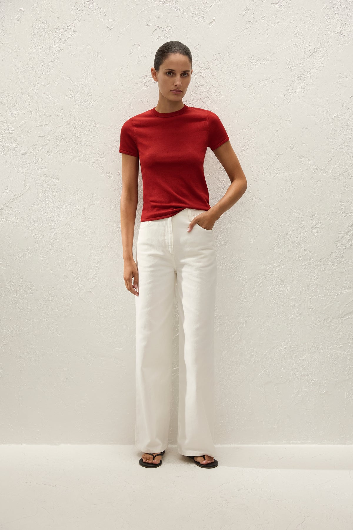 Leandra T-Shirt Red Ochre