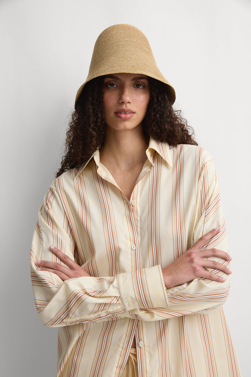 The Stripe Shirt Straw Stripe