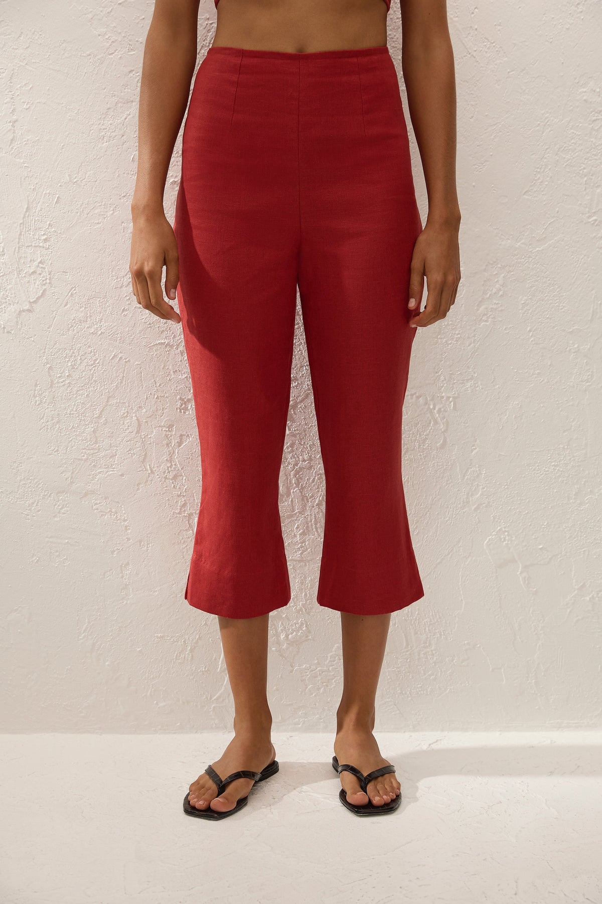 Valeria Capri Pant Chilli