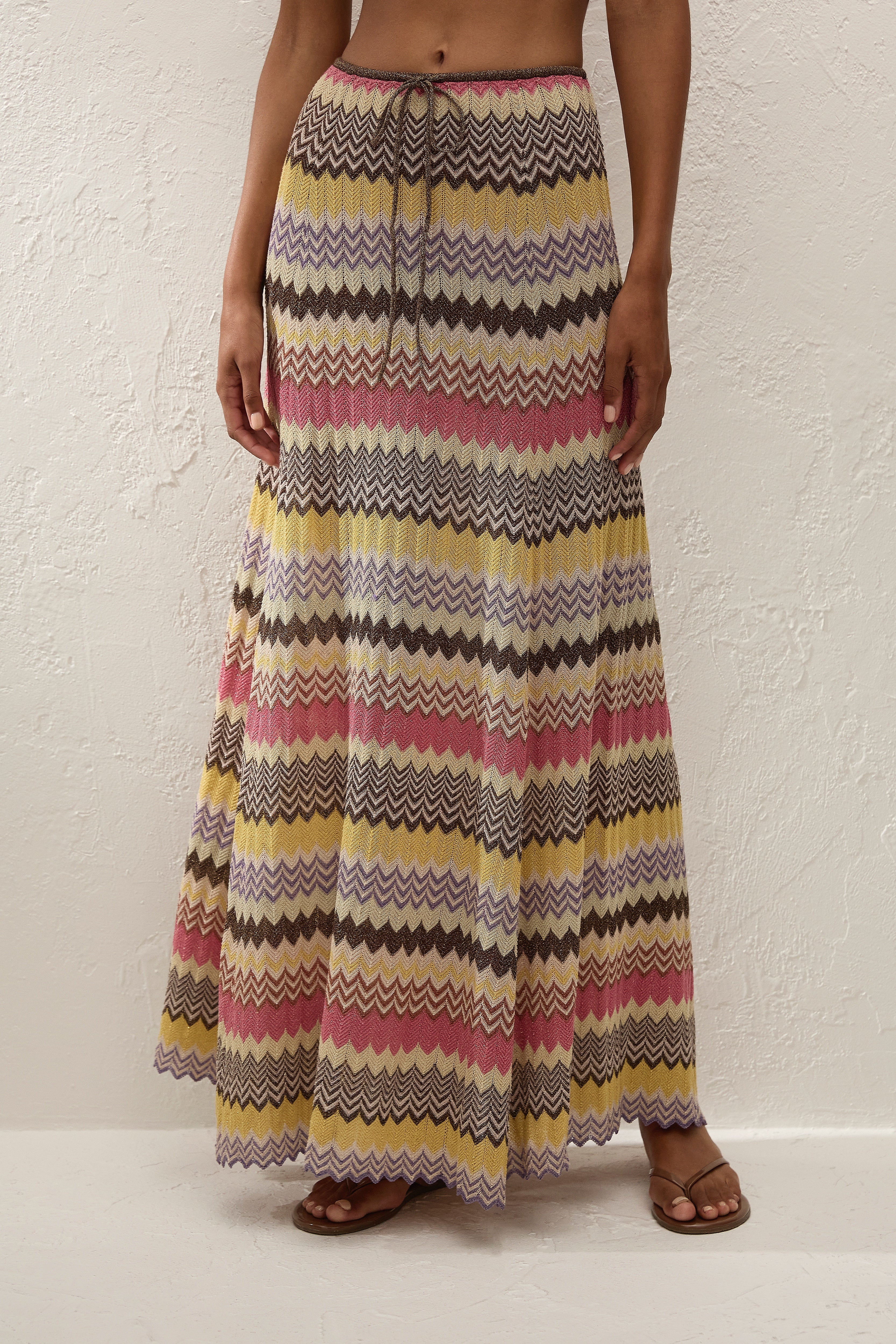 Ria Skirt Perla Stripe