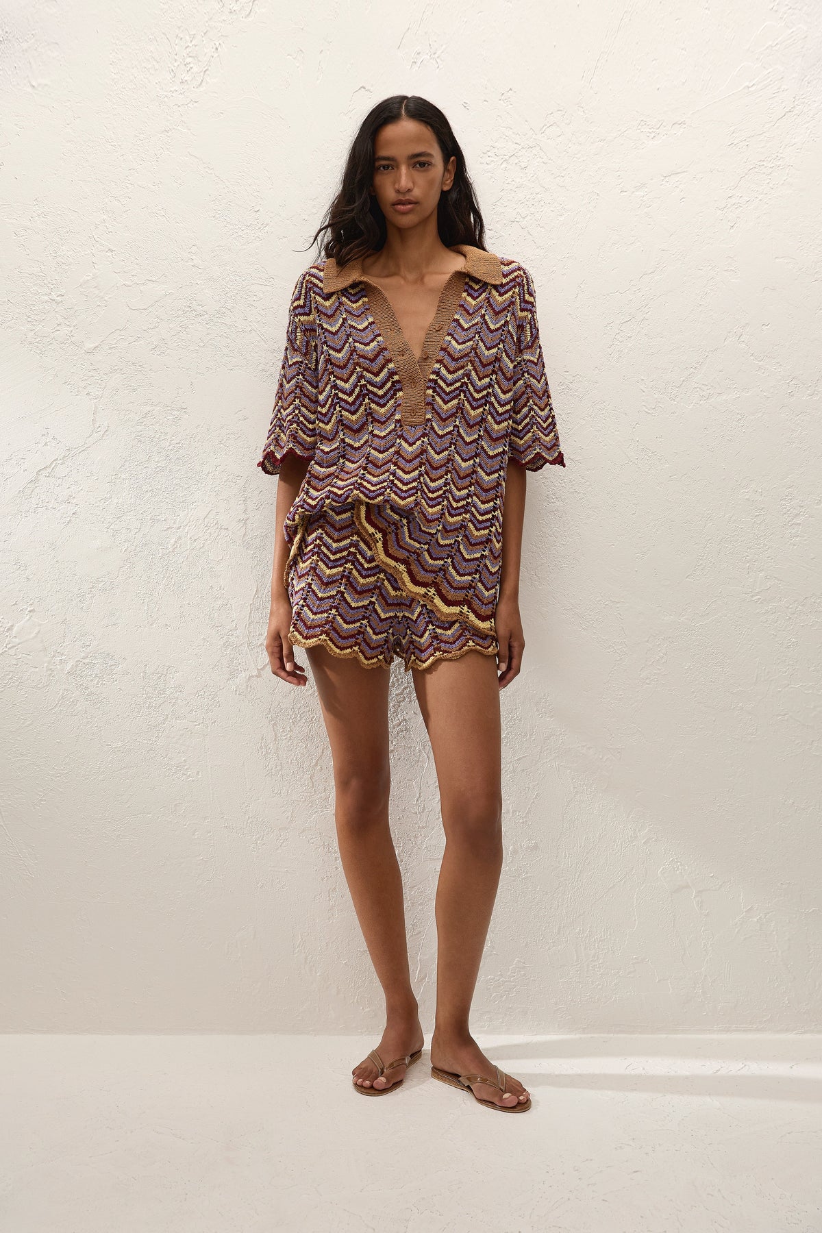 Luis Short Ramona Stripe