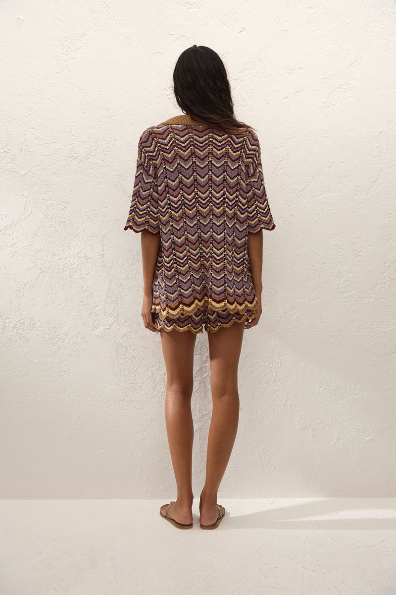 Luis Short Ramona Stripe
