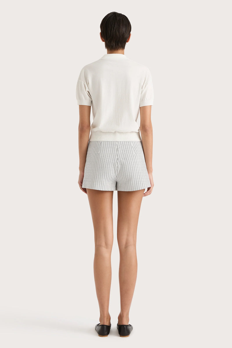 Sable Polo Shirt White - Final Sale