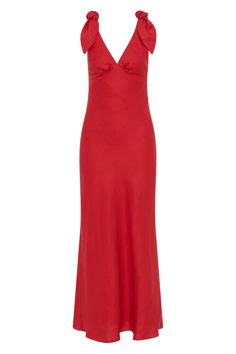 Solana Maxi Dress Red