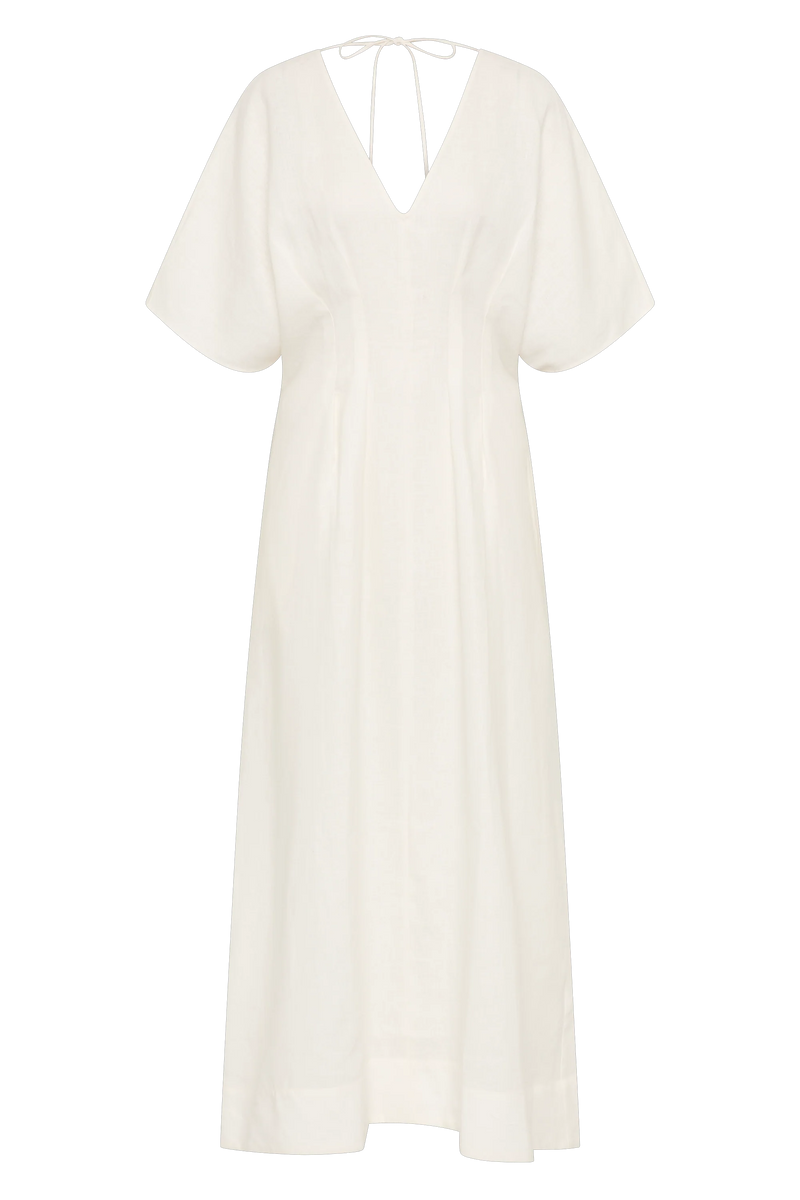 The Kimono Dress White