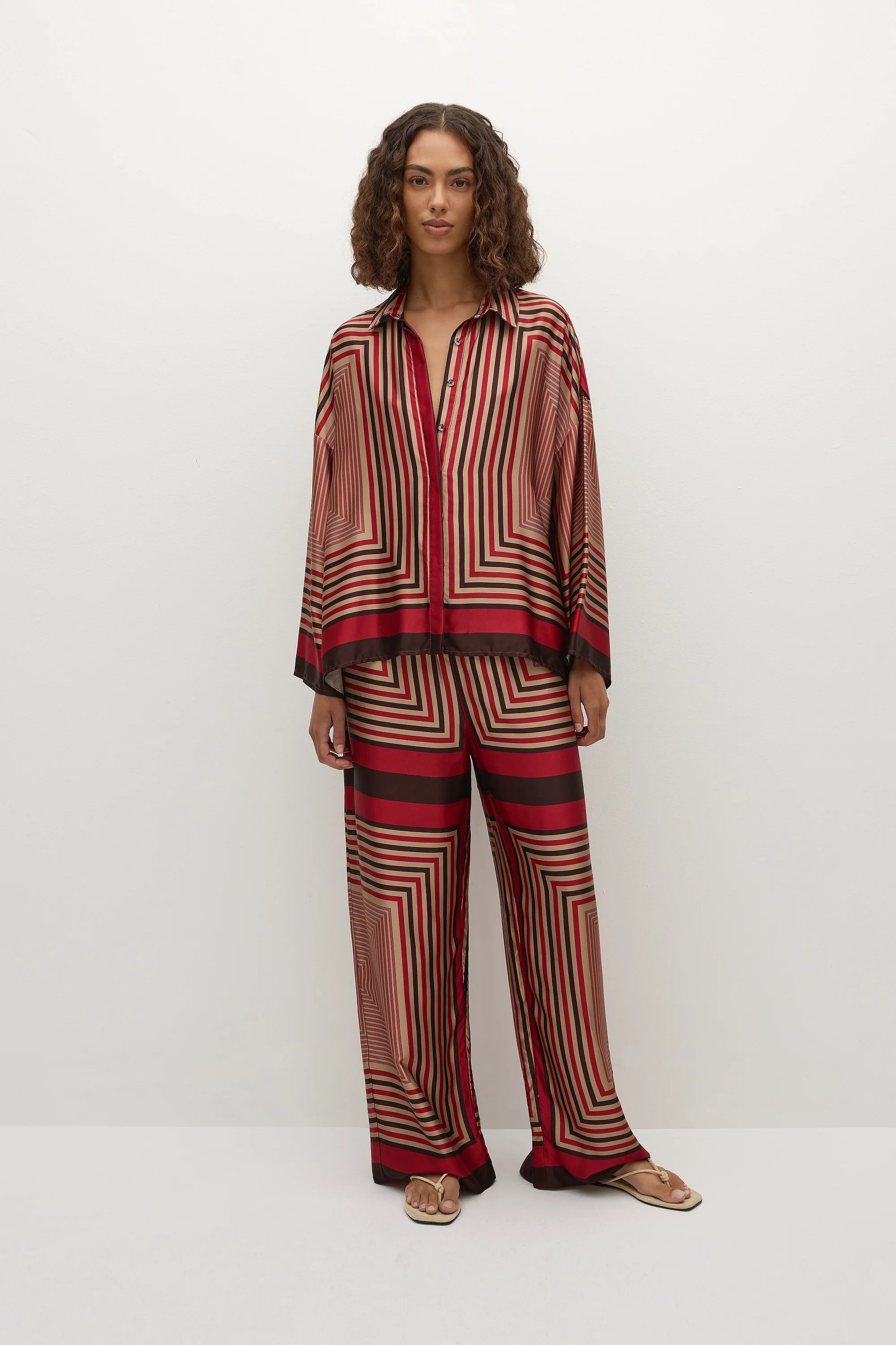 Cora Shirt Ylva Print - Final Sale
