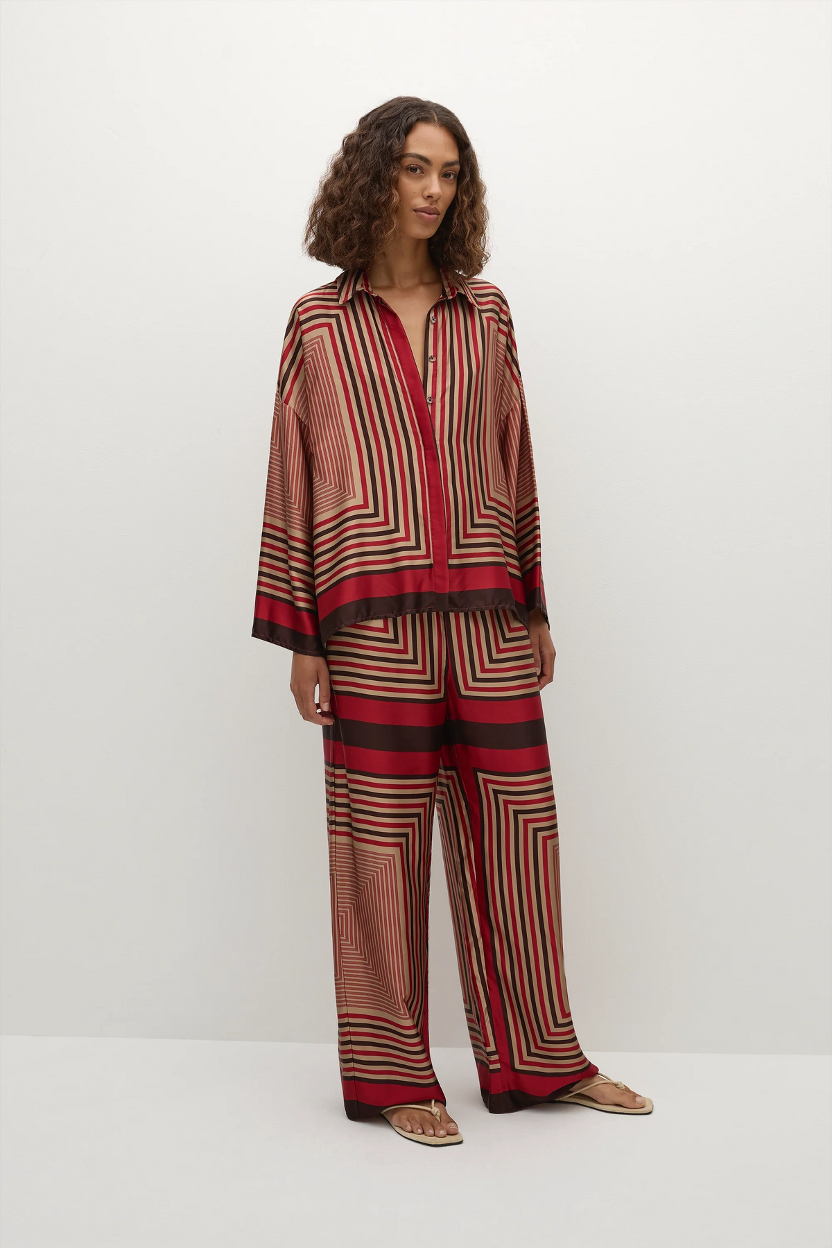Cora Shirt Ylva Print - Final Sale