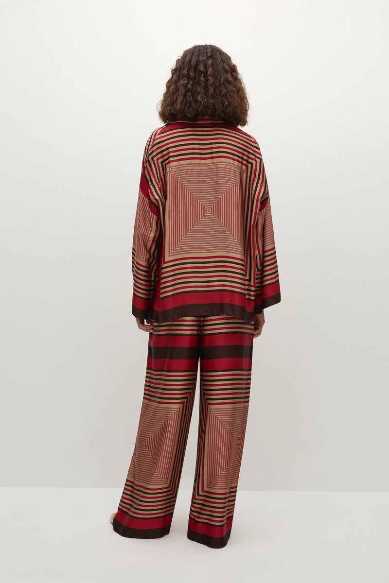 Cora Shirt Ylva Print - Final Sale