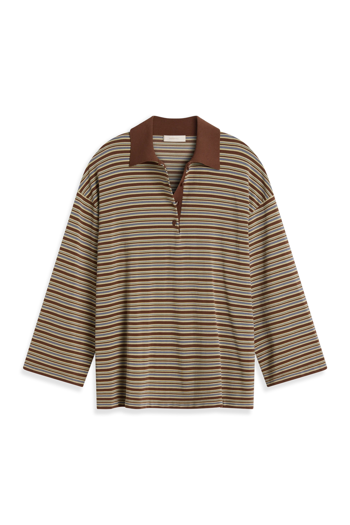 Ivana Polo Shirt La Palma Stripe Carob