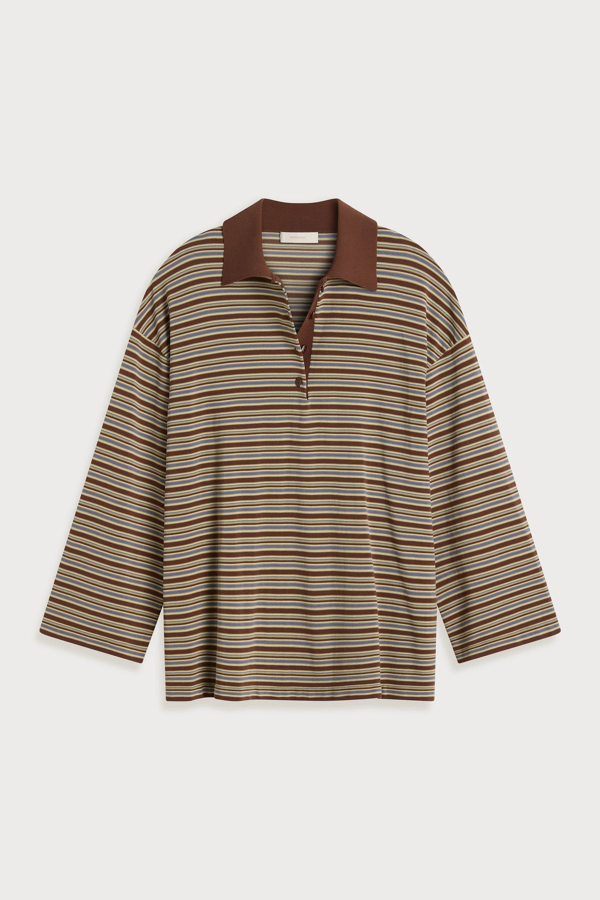 Ivana Polo Shirt La Palma Stripe Carob