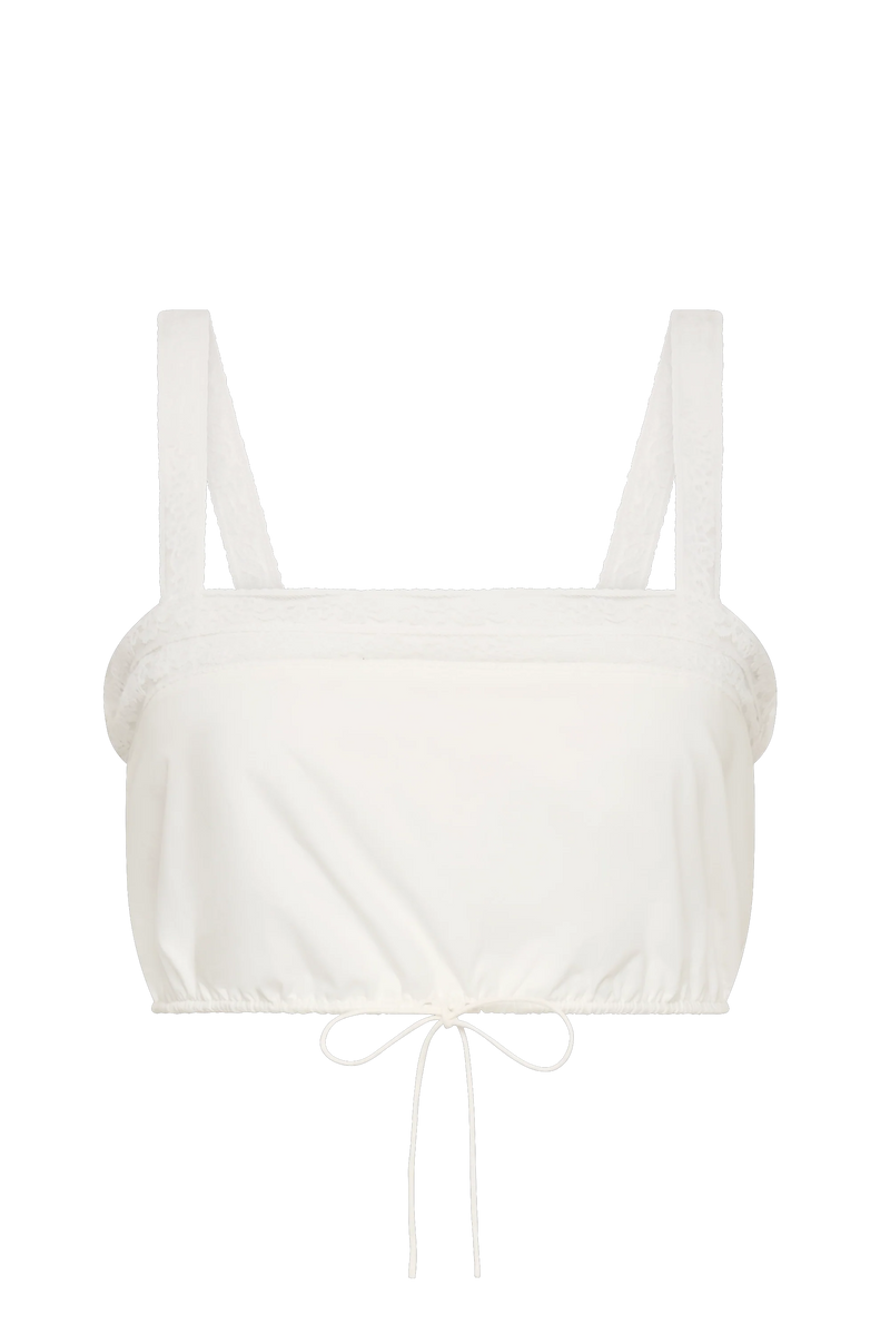 Renee Top Ixora Lace White