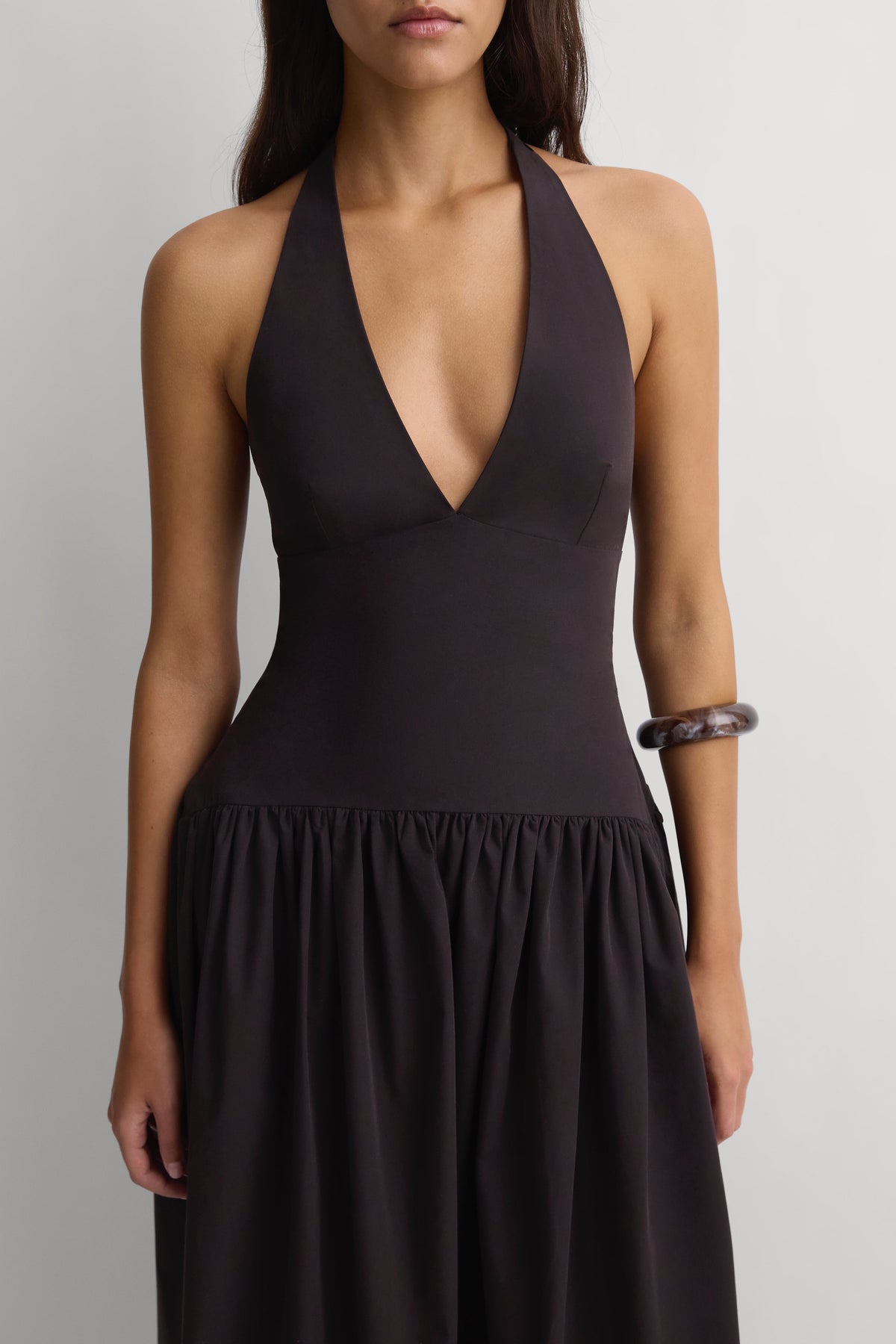 Palmiera Midi Dress Carob