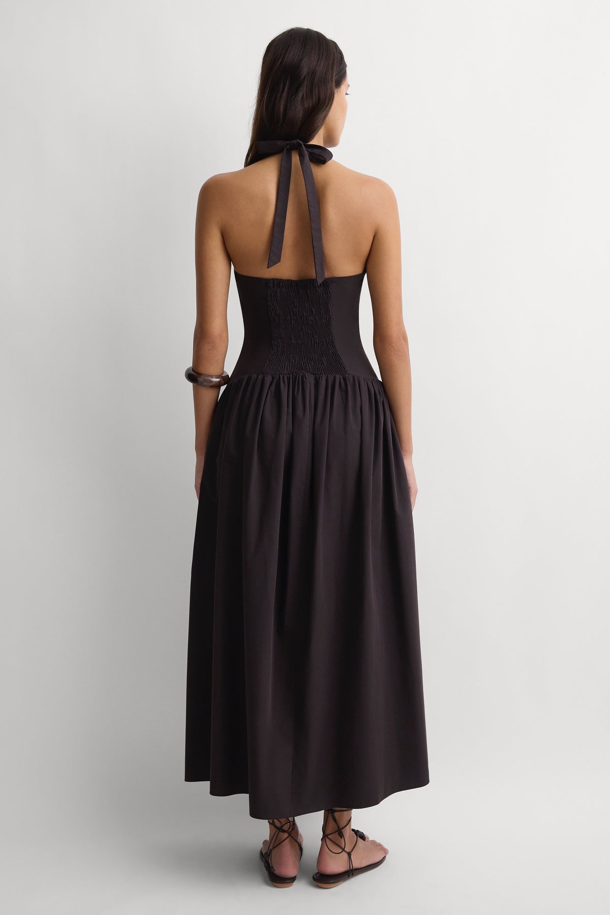 Palmiera Midi Dress Carob