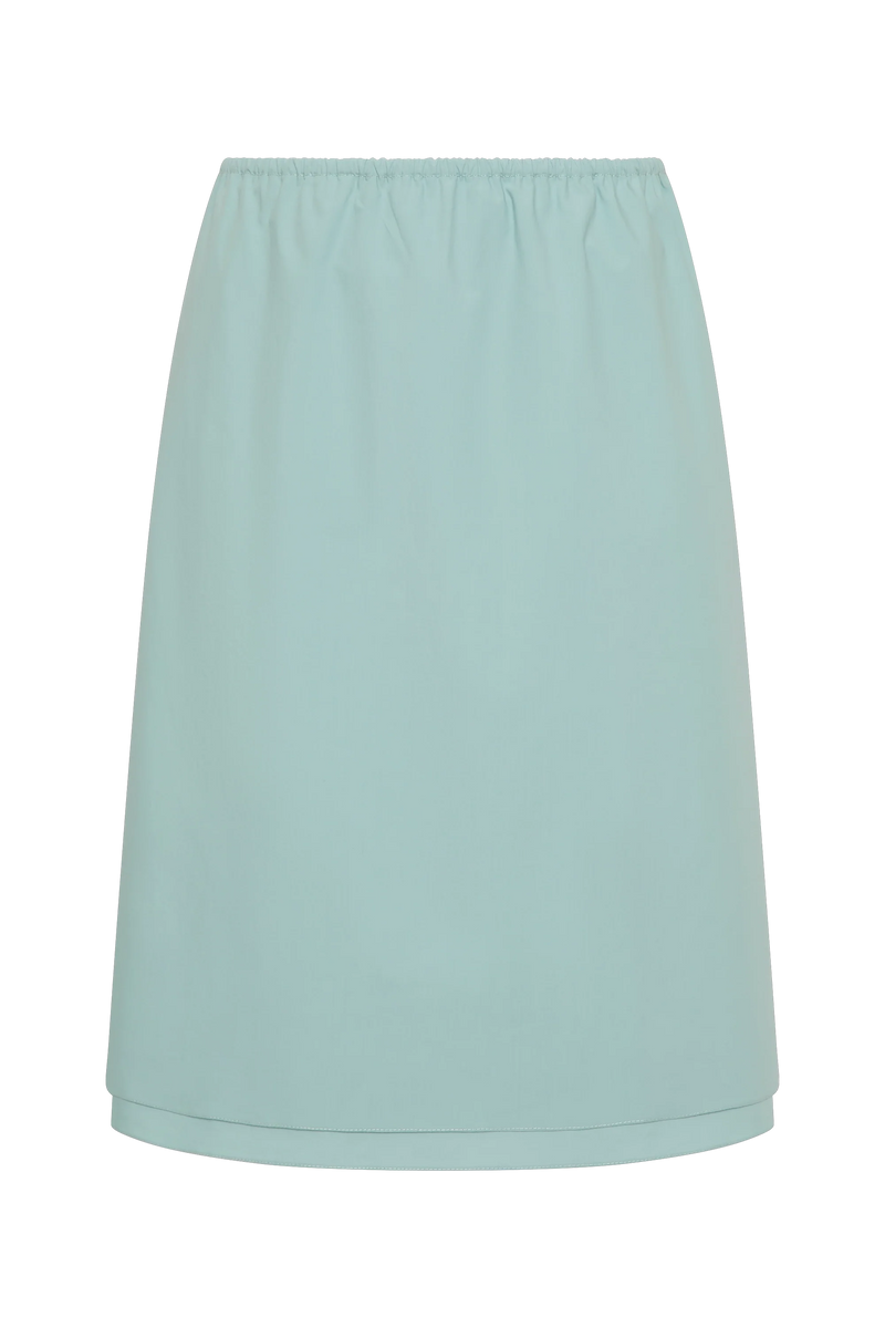 The Knee Skirt Teal