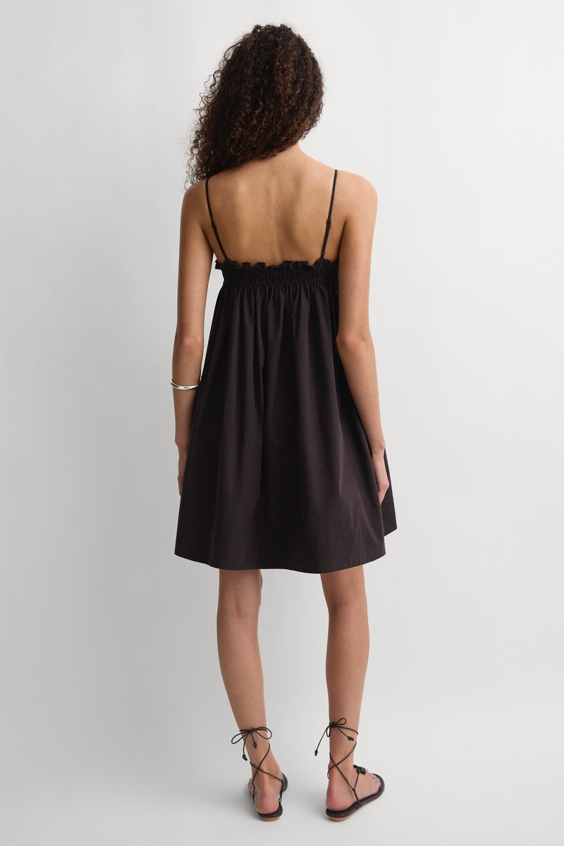 Adrianna Mini Dress Carob
