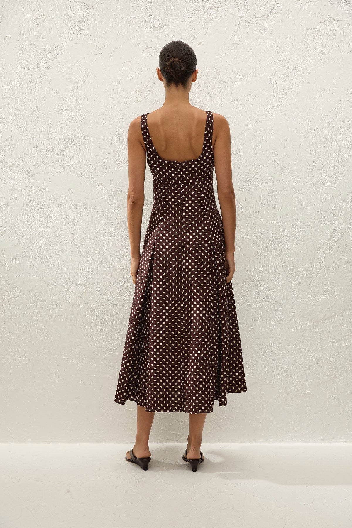 Esme Midi Dress Martinha Polka Dot