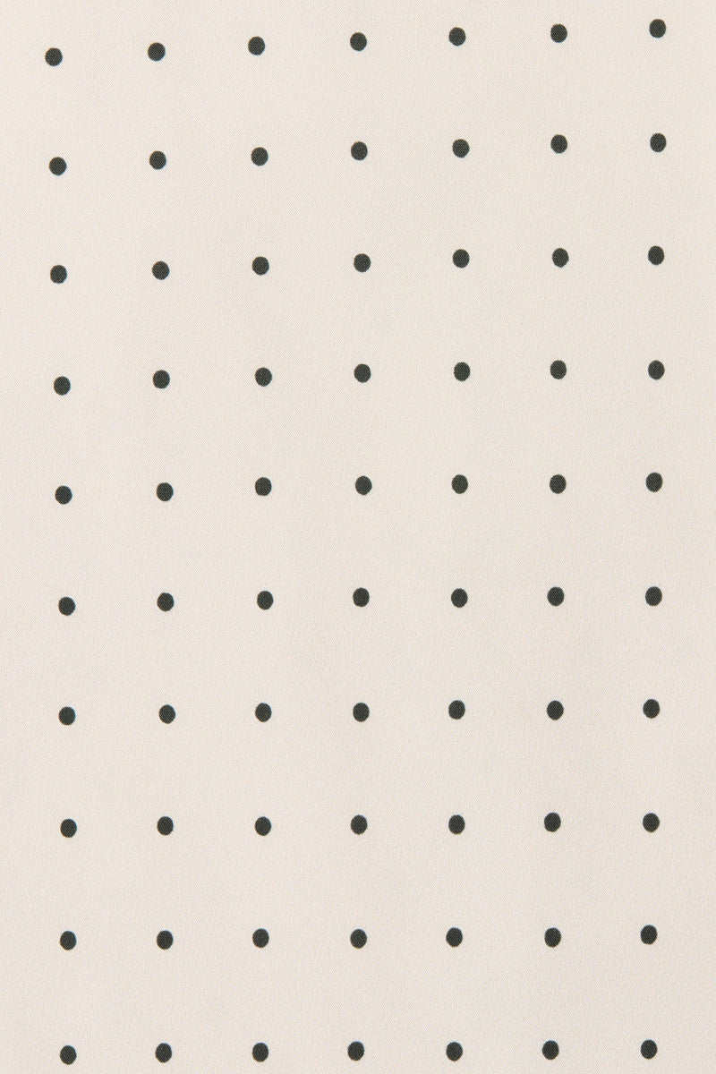 Marisol Top Polka Dot Antique White