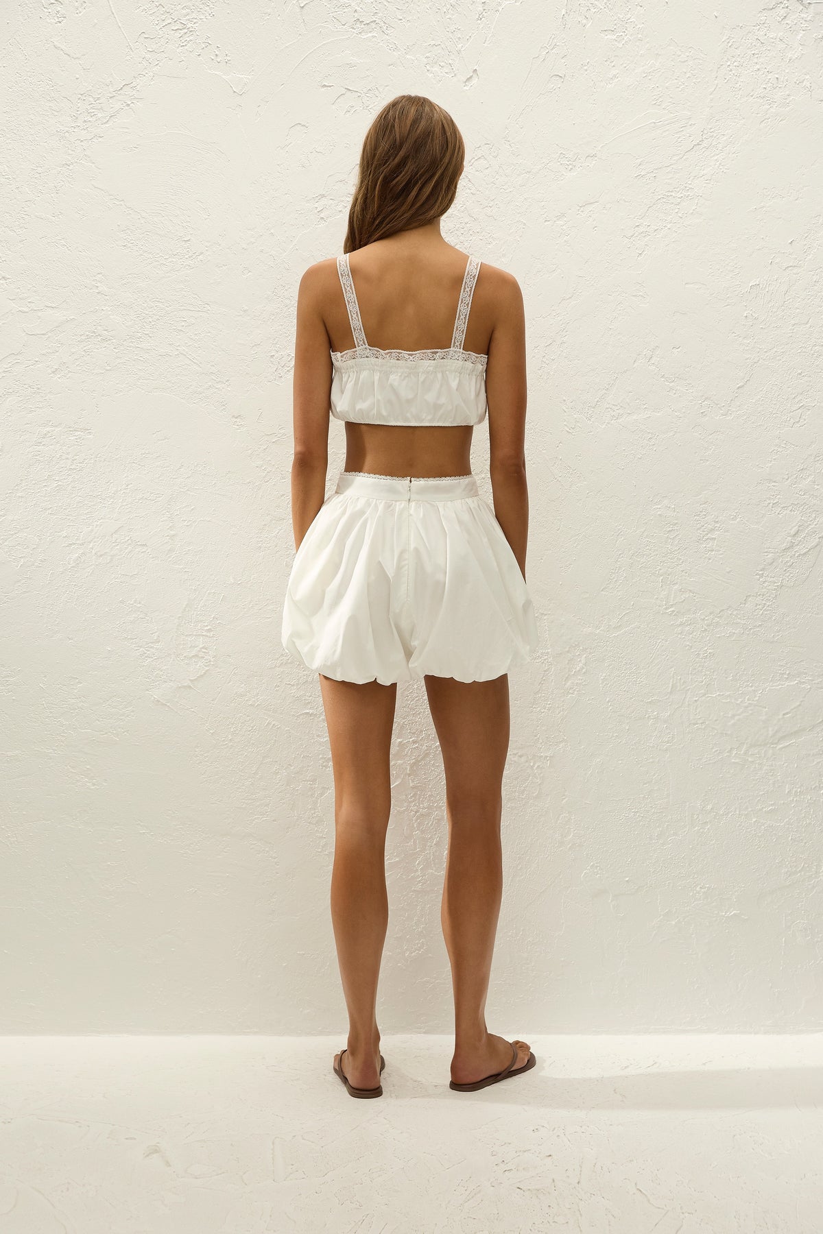 Renee Top Ixora Lace White