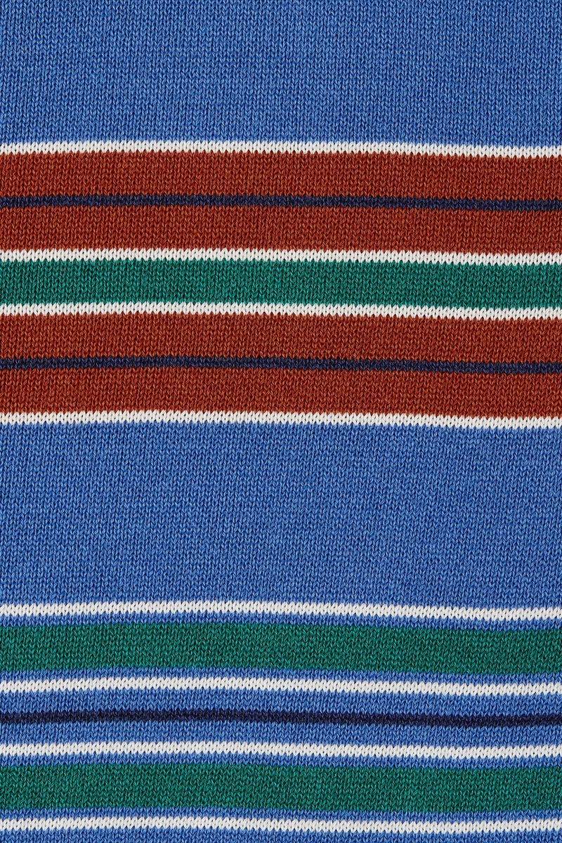 Harlow Oversized Polo Juan Stripe