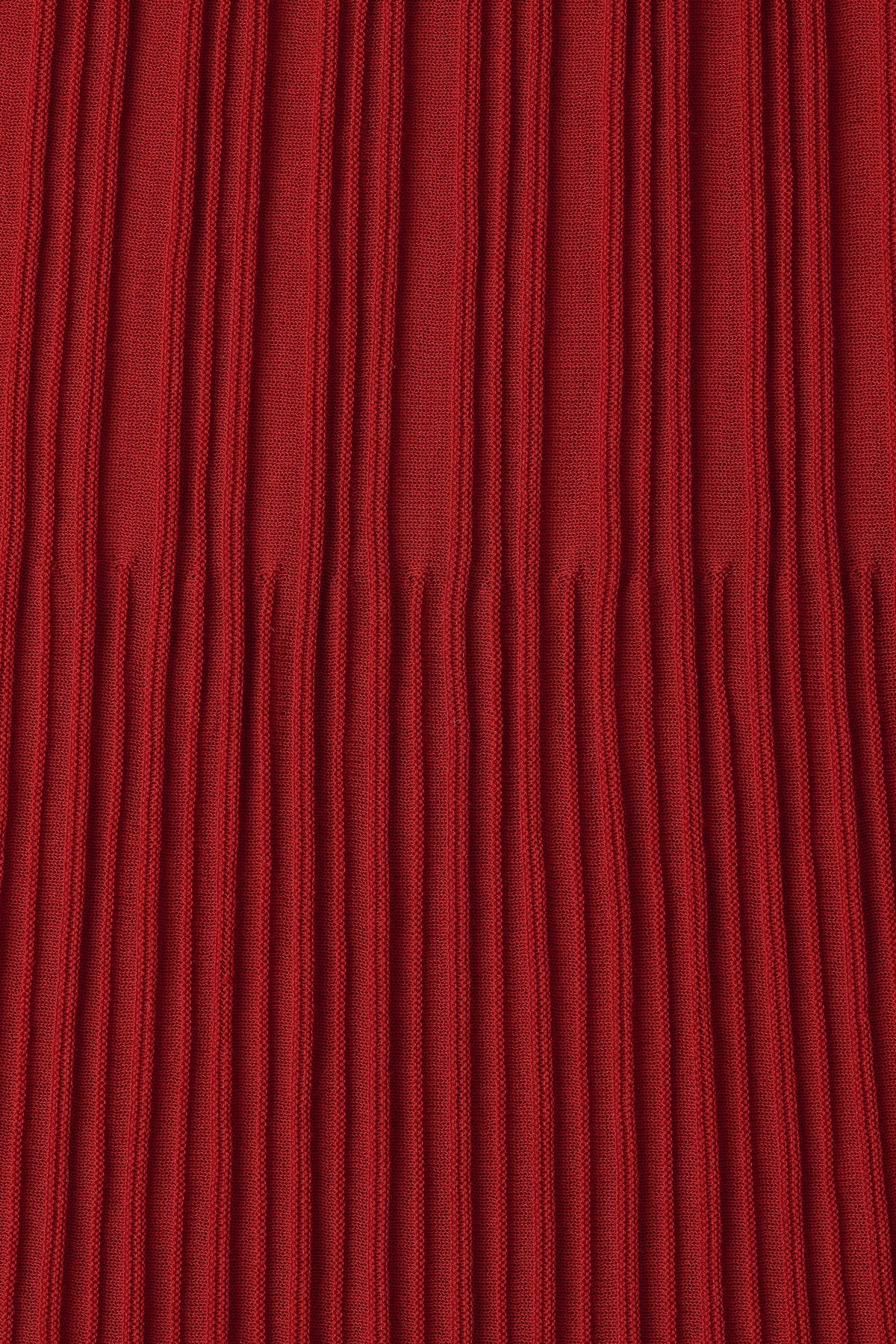 Citara Drawstring Midi Skirt Red Ochre
