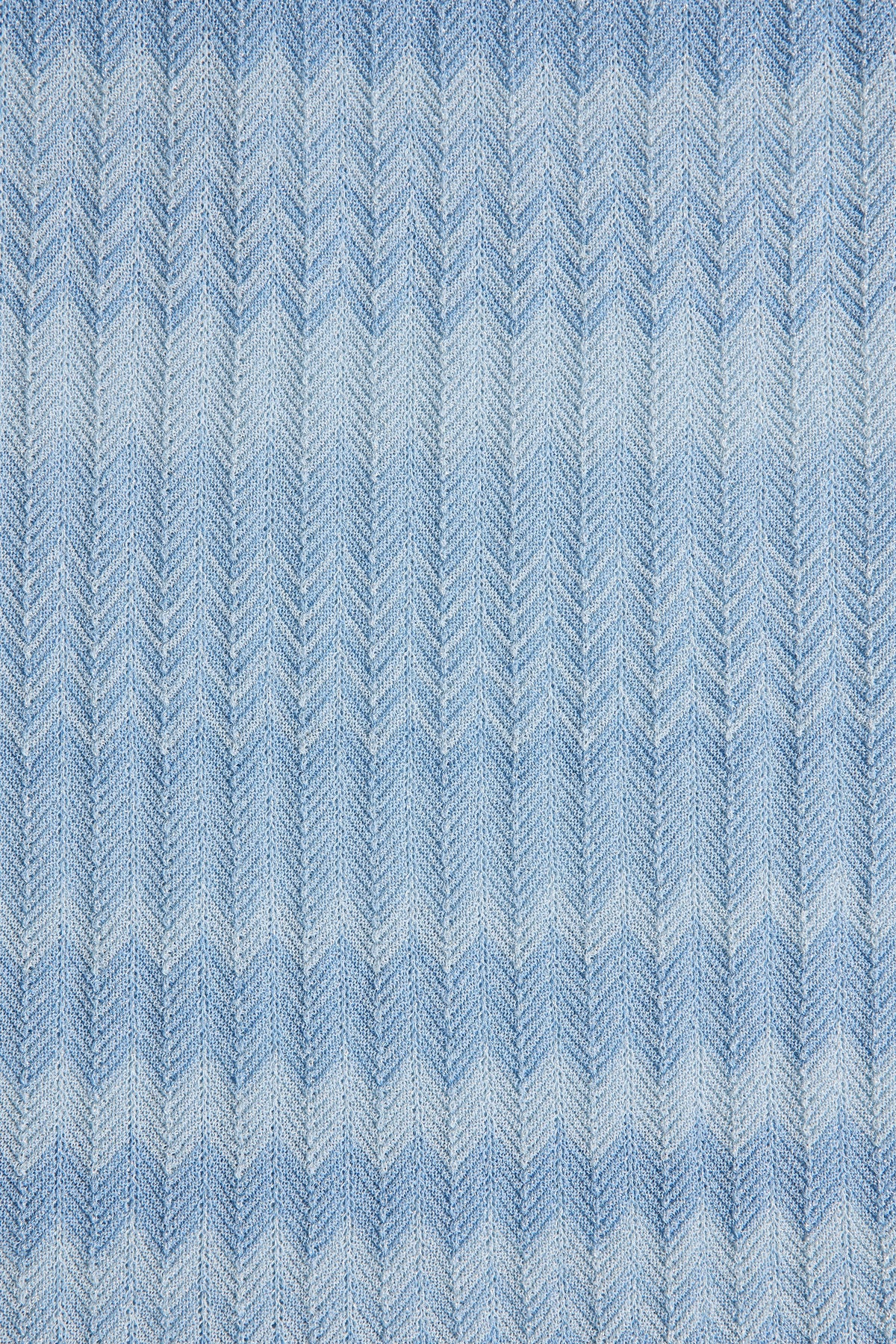 Ria Top Light Blue Chevron