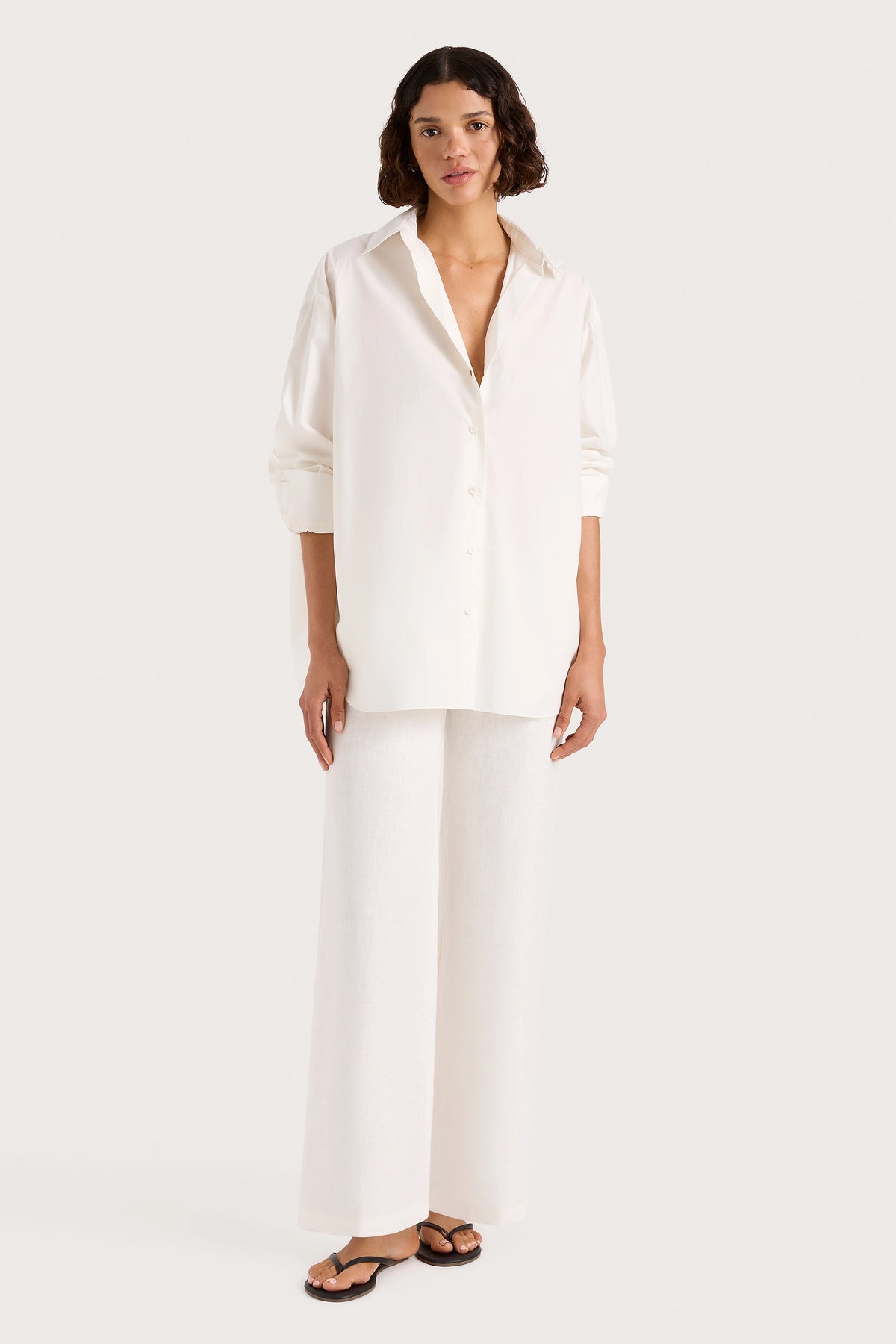Capri Shirt White