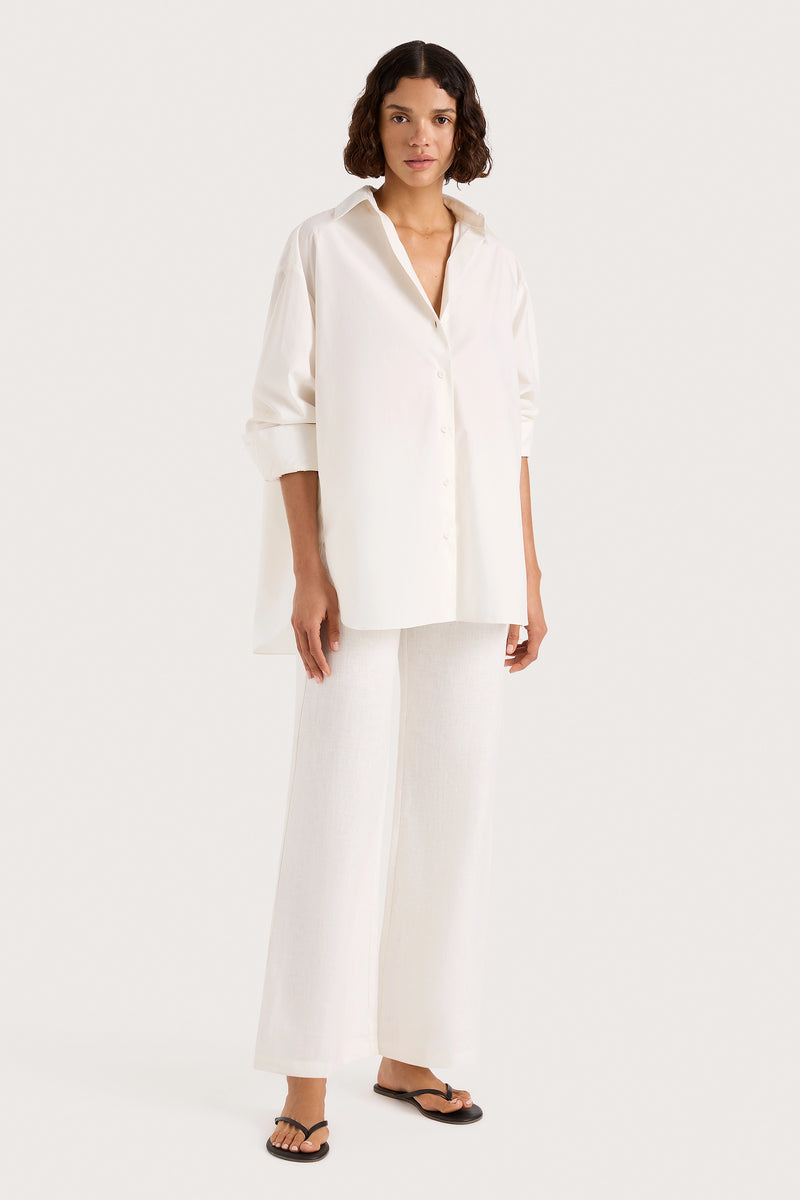 Capri Shirt White