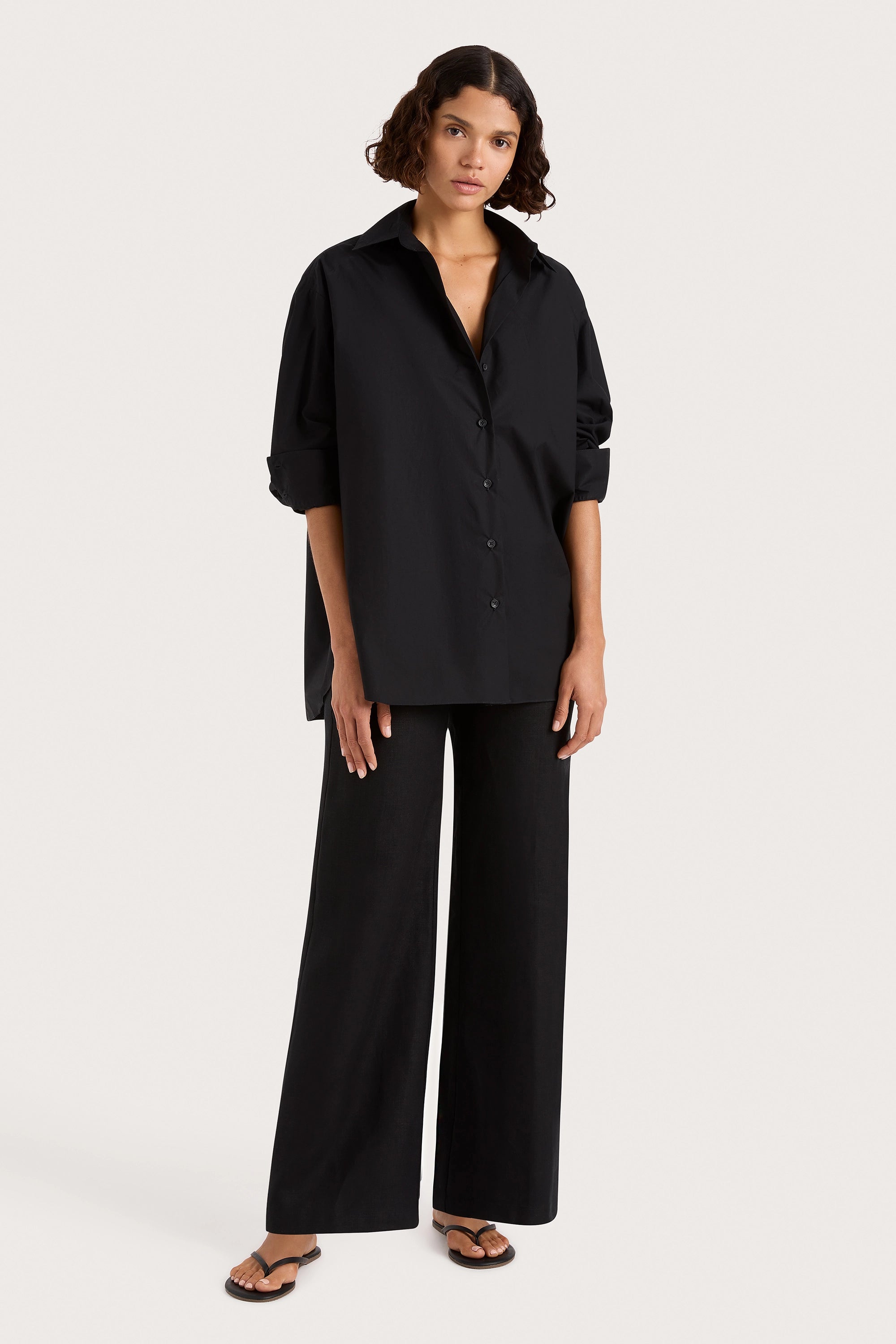 Capri Shirt Black