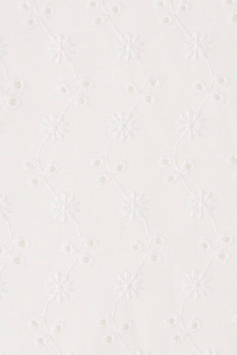 Santana Skirt Lucy Broderie White