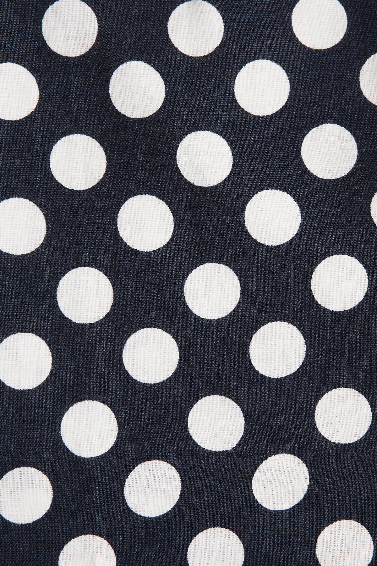 Lila Mini Short Vintage Navy White Dot