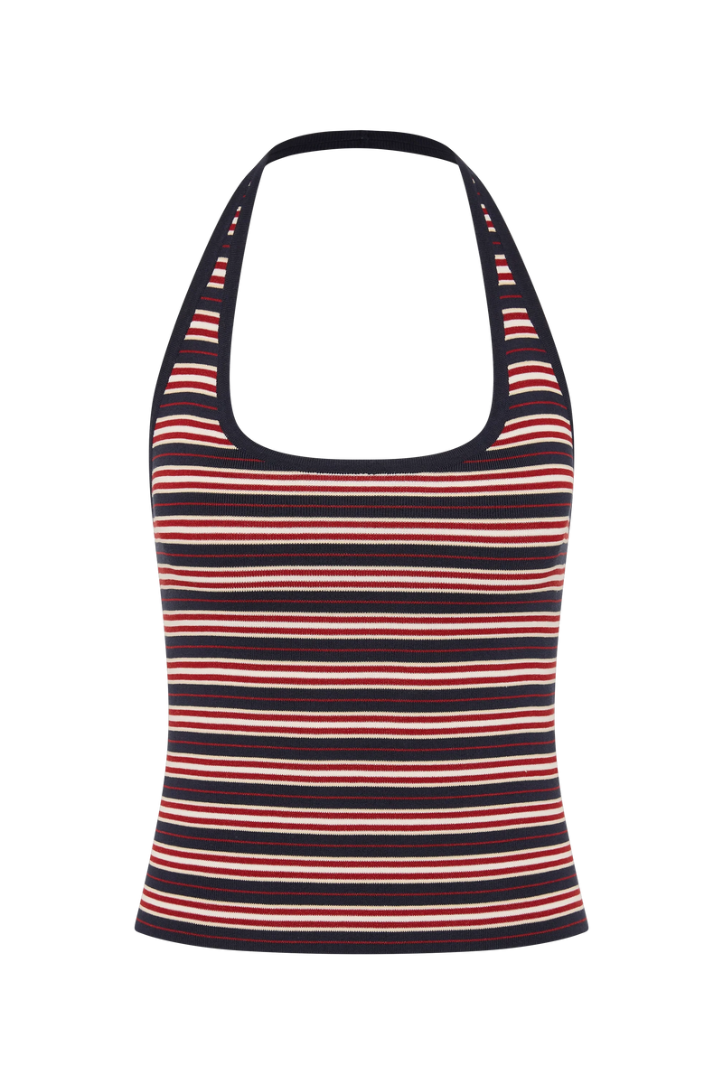 Doris Top Cila Stripe Navy
