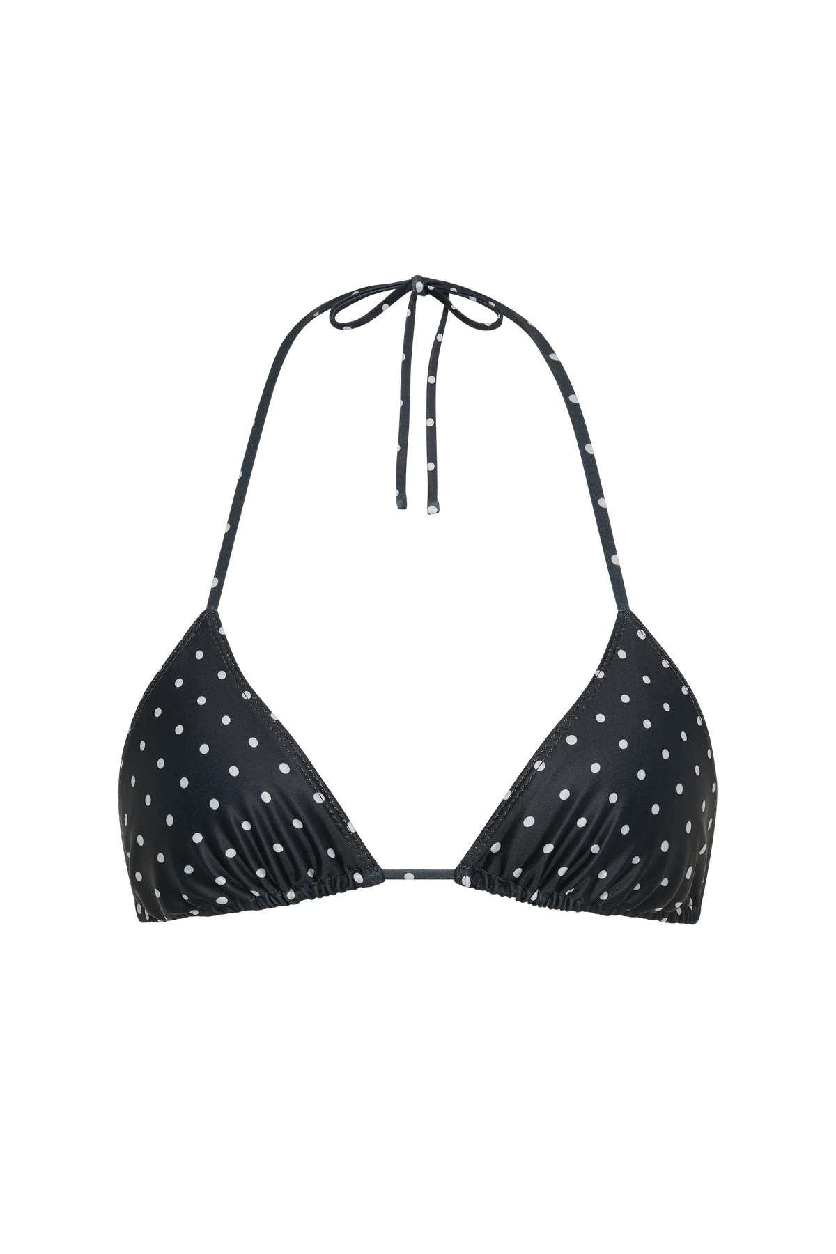 Sete Bikini Top Lola Polka Dot Black Cream