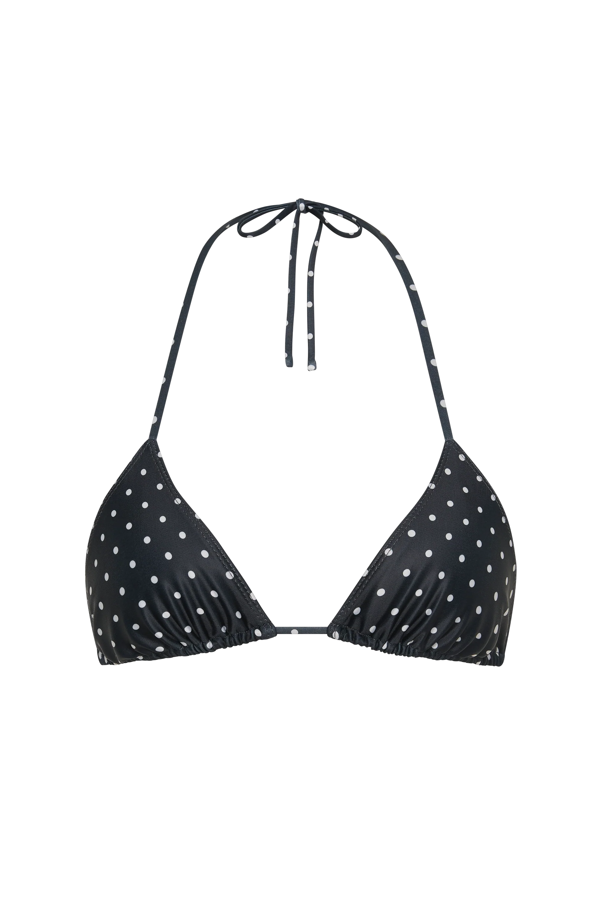 Sete Bikini Top Lola Polka Dot Black Cream