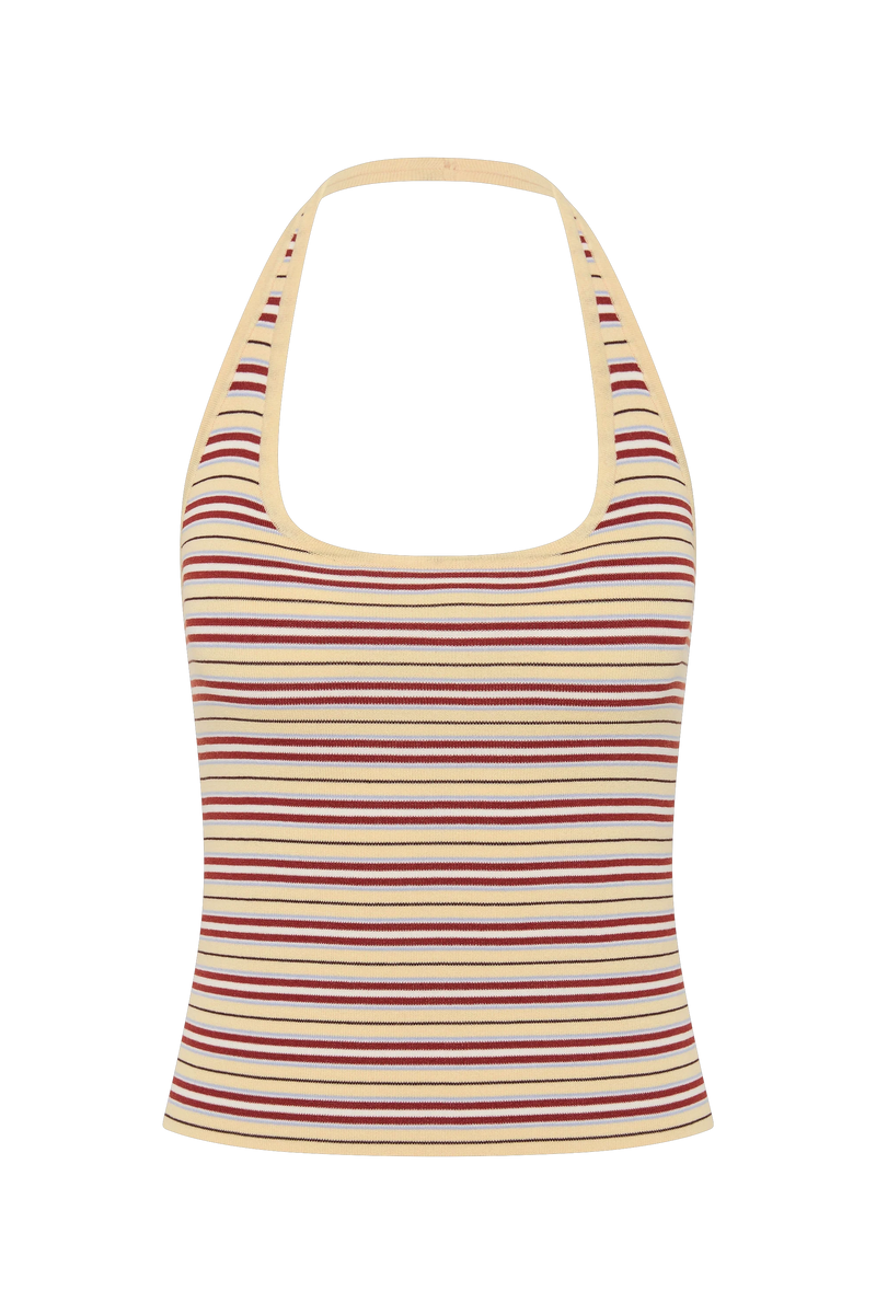 Doris Top Cila Stripe Butter