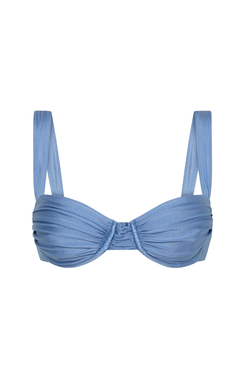 Sol Bikini Top Sapphire