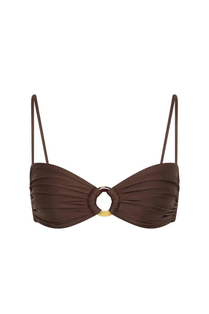 Maya Bikini Top Cedar