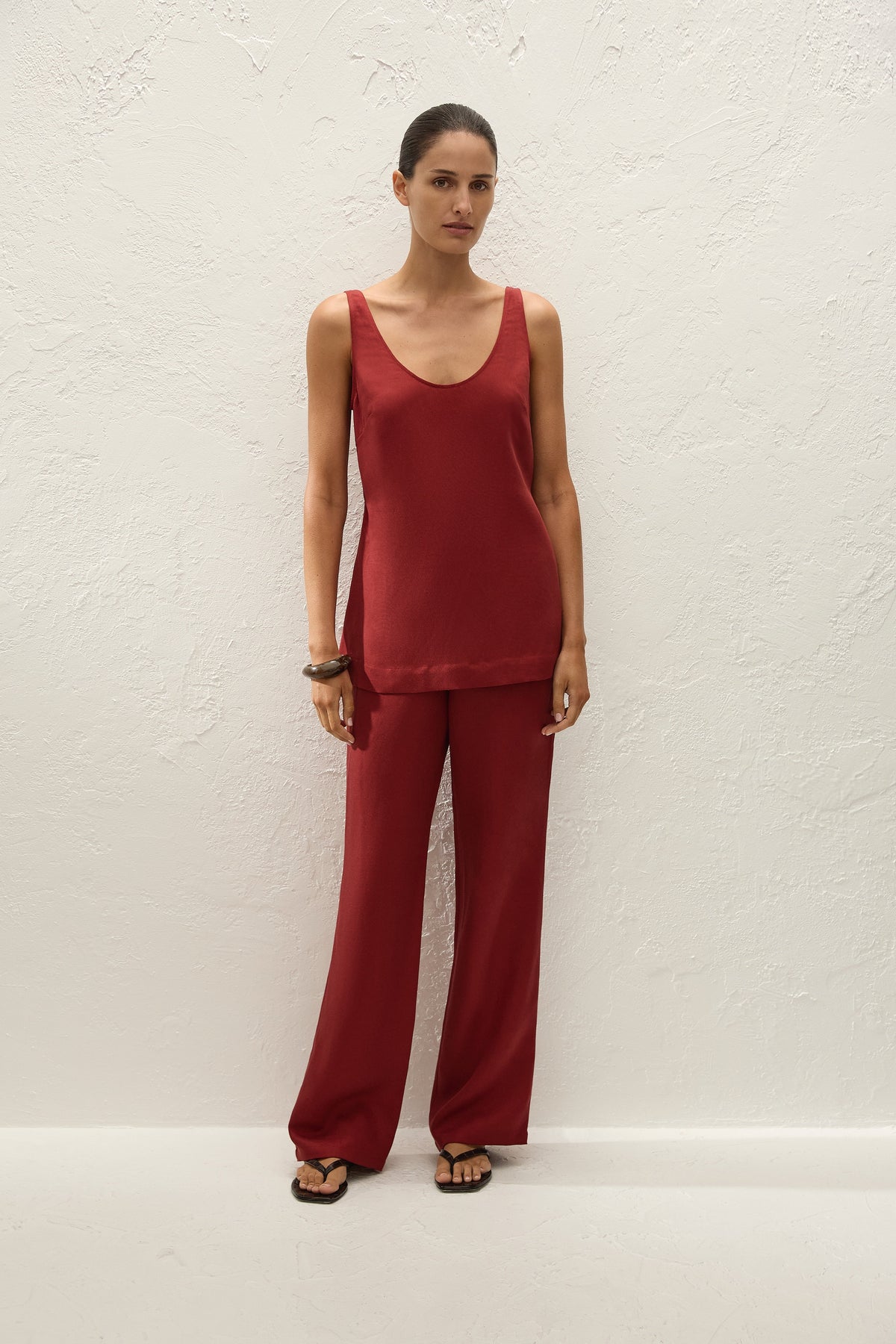 Varina Pant Porto Red