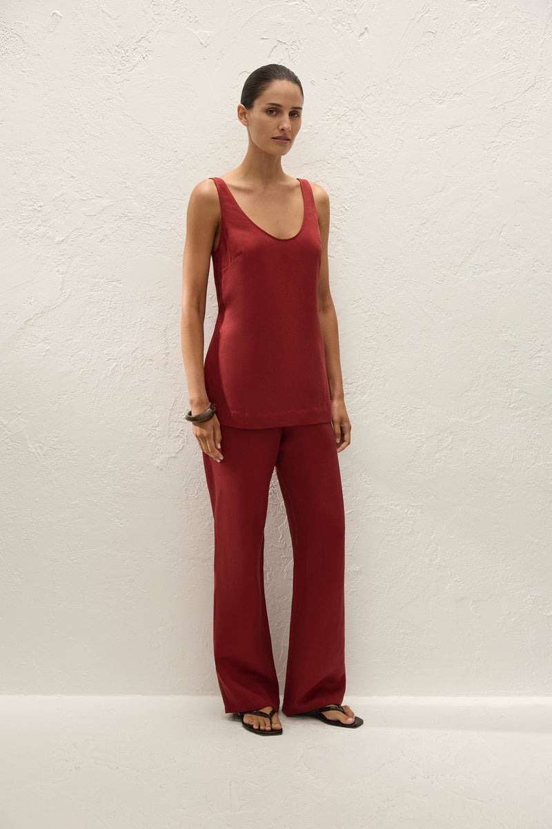 Varina Top Porto Red